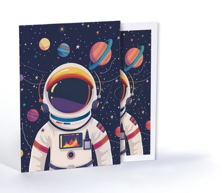 Uzay Maceracısı, A4 Poster (GGK-PH023)