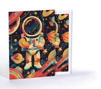 Uzay Maceracısı Astronot, A4 Poster (GGK-PH024)