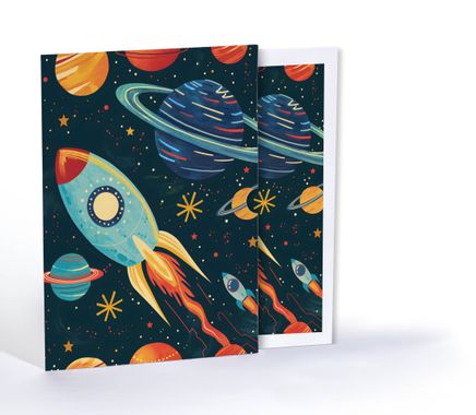 Uzayın Derinlikleri, A4 Poster (GGK-PH028)