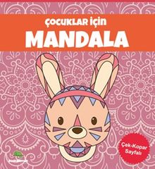 Çocuklar İçin Mandala (Pembe)