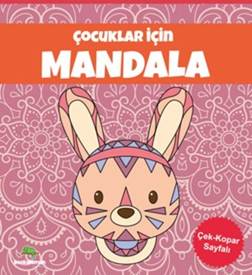 Çocuklar İçin Mandala (Pembe)