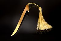 Elif (Altın Kaplama Ayraç)