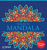 Yetişkinler İçin Mandala (Lacivert)