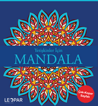 Yetişkinler İçin Mandala (Lacivert)