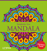 Yetişkinler İçin Mandala (Yeşil)