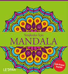 Yetişkinler İçin Mandala (Yeşil)