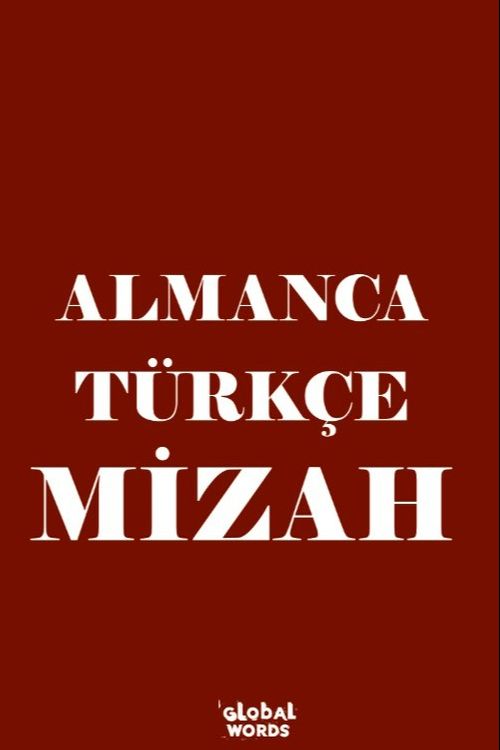 Almanca-Türkçe Mizah