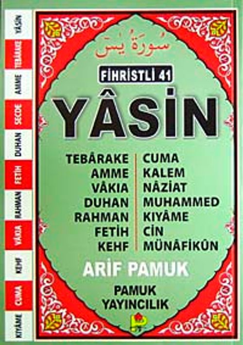 Fihristli 41 Yasin (Yas-111/P13)