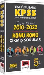  2010-2022 Tamamı Çözümlü Konu Konu Çıkmış Sorular