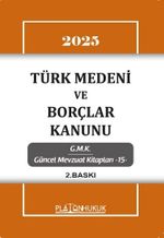 Türk Medeni Kanunu ve Borçlar Kanunu