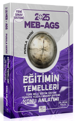 2025 MEB-AGS Eğitimin Temelleri Konu Anlatımı Pusula Serisi 