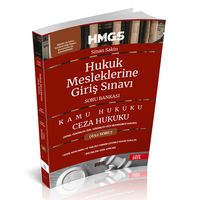 HMGS Hukuk Mesleklerine Giriş Sınavı Soru Bankası Kamu Hukuku Ceza Hukuku