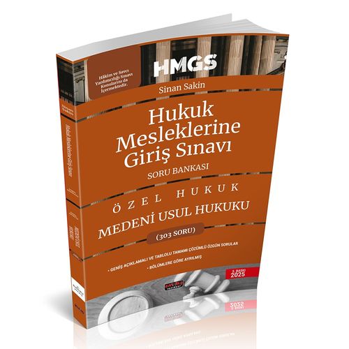 HMGS Hukuk Mesleklerine Giriş Sınavı Soru Bankası Özel Hukuk Medeni Usul Hukuku