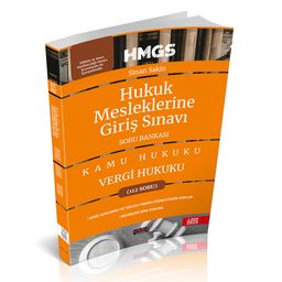 HMGS Hukuk Mesleklerine Giriş Sınavı Soru Bankası Kamu Hukuku Vergi Hukuku