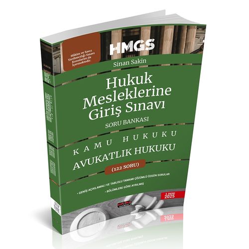 HMGS Avukatlık Hukuku Soru Bankası