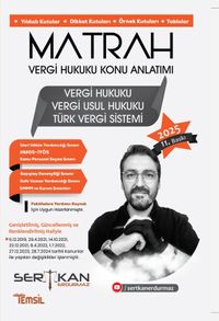 Matrah  Vergi Hukuku Konu Anlatımı Vergi Hukuku-  Vergi Usul Hukuku- Türk Vergi Sistemi