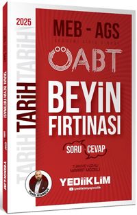2025 MEB AGS ÖABT Tarih Beyin Fırtınası (Soru-Cevap)