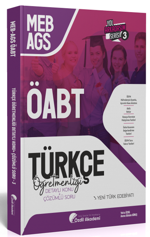 2023 ÖABT Türkçe 3. Kitap Yeni Türk Edebiyatı Konu Anlatımlı Soru Bankası 