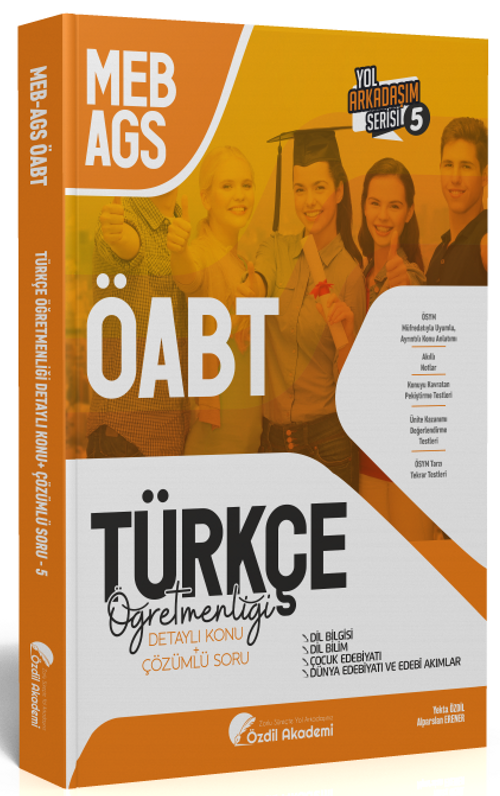 2023 ÖABT Türkçe 5. Kitap Dil Bilgisi, Dil Bilim, Çocuk Edebiyatı Konu Anlatımlı Soru Bankası
