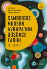 Cambridge Modern Avrupa'nın Düşünce Tarihi 1. Cilt &amp; 19. yüzyıl