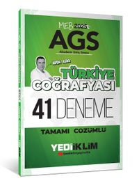 2025 MEB AGS Türkiye Coğrafyası Tamamı Çözümlü 41 Deneme