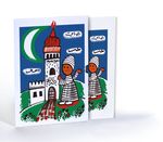 Cami Bahçesinde Çocukluk, Özel Tasarım Kılıflı A4 Poster