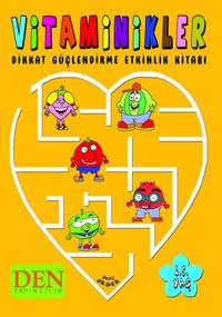 Vitaminikler & Dikkat Güçlendirme Etkinlik Kitabı