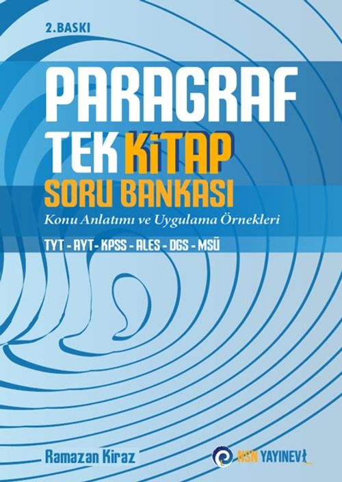 Tek Kitap Paragraf Soru Bankası
