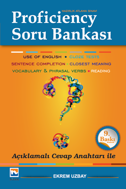 Proficiency Hazırlık Atlama Sınavı Soru Bankası Açıklamalı Cevap Anahtarı ile