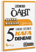 ÖABT MEB-AGS Sosyal Bilgiler Öğretmenliği 5 Kafa Deneme Çözümlü 