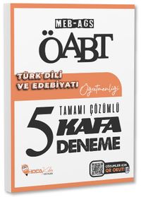 ÖABT MEB-AGS Türk Dili ve Edebiyatı Öğretmenliği 5 Kafa Deneme Çözümlü 