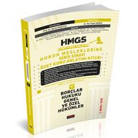 HMGS Özet Konu Anlatımı Borçlar Hukuku Genel ve Özel Hükümler