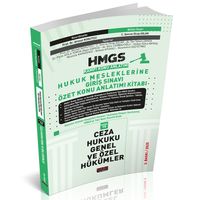 HMGS Özet Konu Anlatımı Ceza Hukuku Genel ve Özel Hükümler