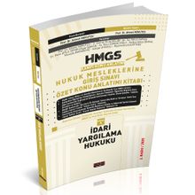 HMGS Özet Konu Anlatımı İdari Yargılama Hukuku