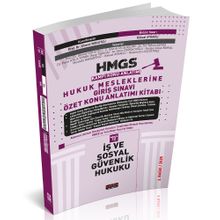HMGS Özet Konu Anlatımı İş ve Sosyal Güvenlik Hukuku