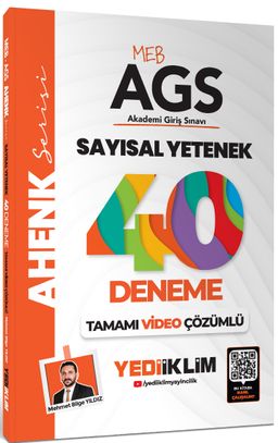 2025 MEB AGS Sayısal Yetenek Tamamı Video Çözümlü 40 Deneme
