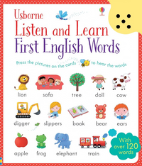 USB - Sound Books - Listen & Learn First English Words