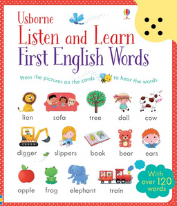USB - Sound Books - Listen & Learn First English Words