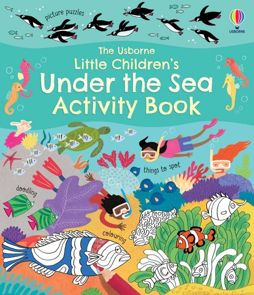USB - Little Childrens Under The Sea Activity Book