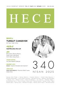 Hece Dergisi Sayı: 340 Nisan 2025