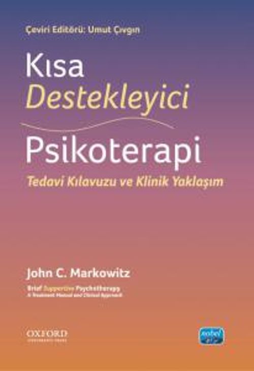 Kısa Destekleyici Psikoterapi & Tedavi Kılavuzu ve Klinik Yaklaşım 