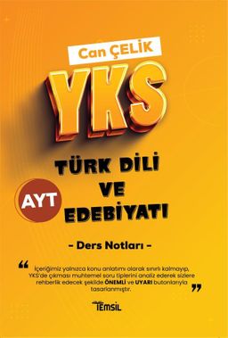 YKS Türk Dili ve Edebiyatı Ders Notları