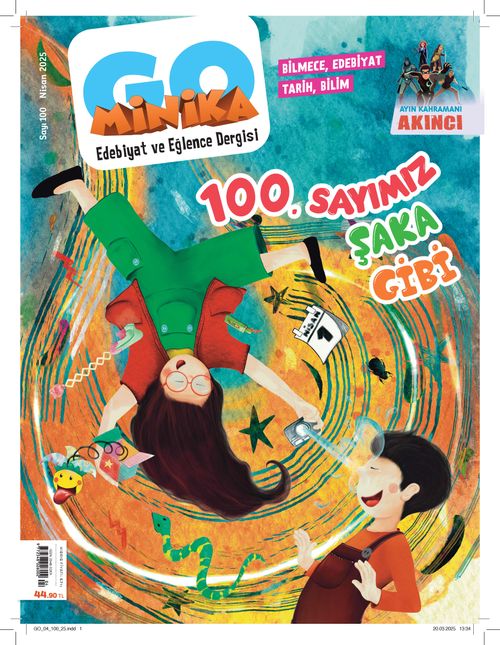 minikaGO Aylık Çocuk Dergisi Sayı:100 Nisan 2025