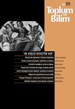 Toplum ve Bilim Sayı:171