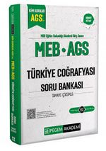 MEB AGS Kim Korkar Türkiye Coğrafyası Soru Bankası Tamamı Çözümlü