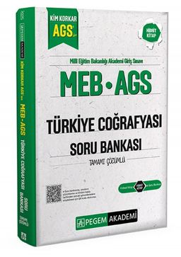 MEB AGS Kim Korkar Türkiye Coğrafyası Soru Bankası Tamamı Çözümlü