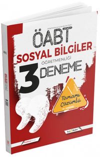 ÖABT Sosyal Bilgiler Öğretmenliği 3 Deneme Çözümlü
