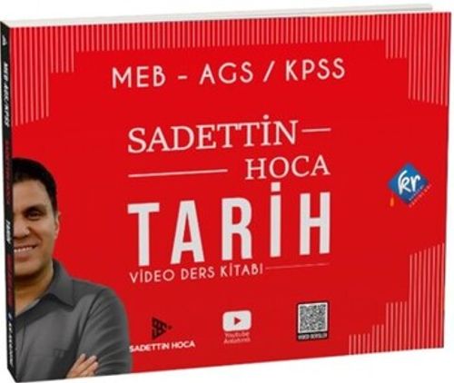 Sadettin Hoca MEB AGS KPSS Tarih Video Ders Kitabı