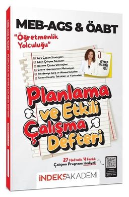 MEB-AGS ÖABT Planlama ve Etkili Çalışma Defteri 