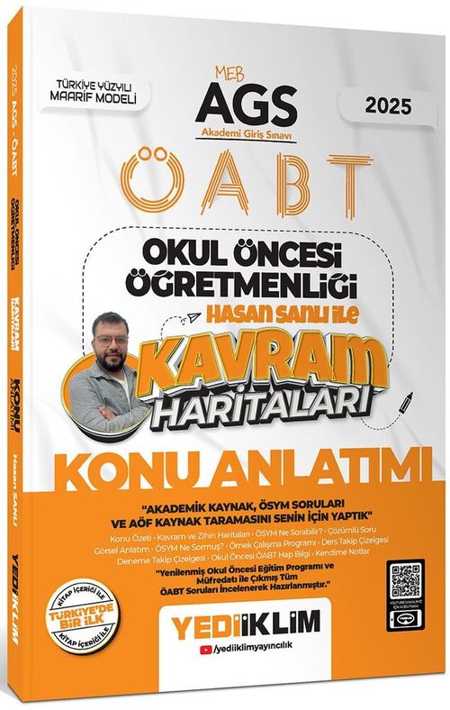 2025 MEB AGS ÖABT Okul Öncesi Öğretmenliği Hasan Sanlı İle Kavram